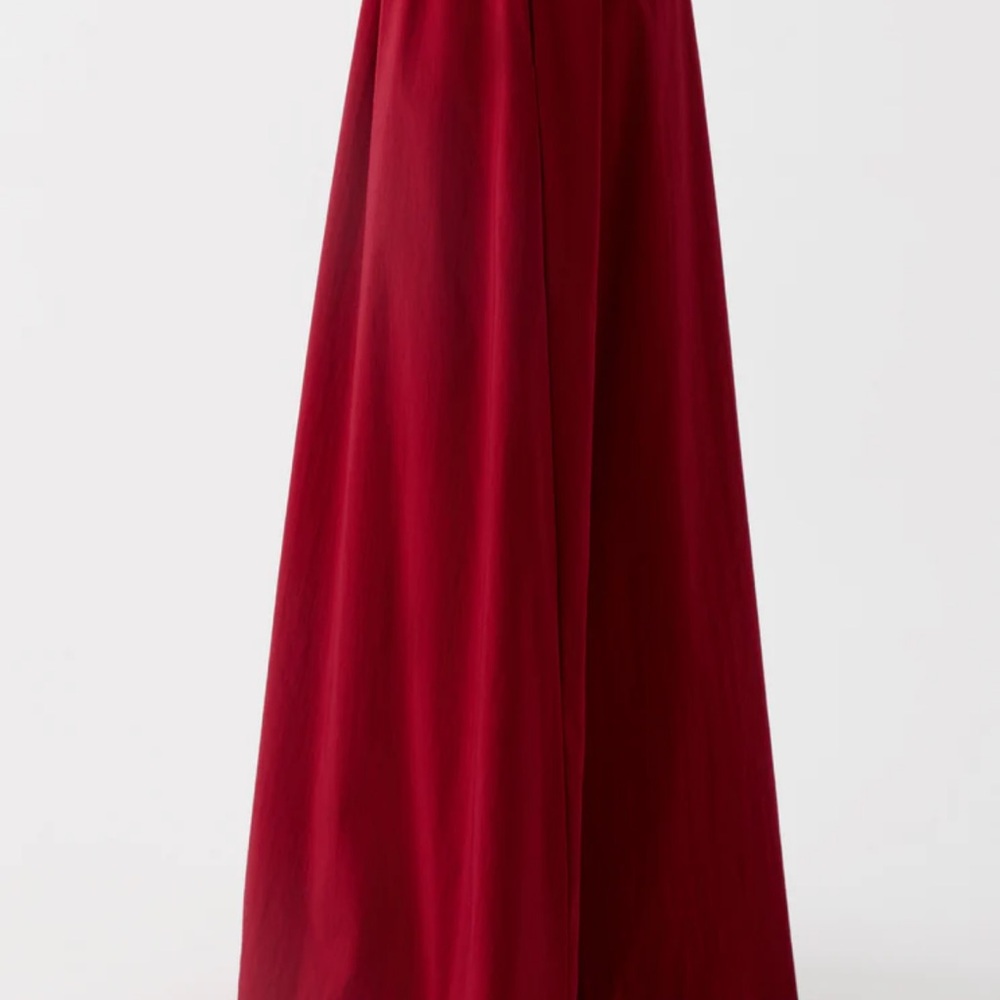 Peppermayo Burgundy Maxi Skirt - Picture 2 of 7